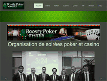 Tablet Screenshot of boostypoker.com